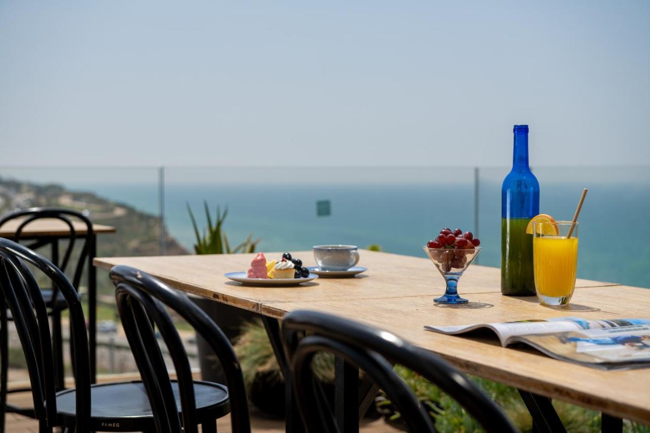 Vert Lagoon Netanya By Afi Hotels Exterior photo View from the restaurant