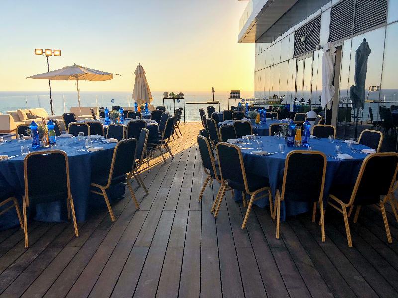Vert Lagoon Netanya By Afi Hotels Exterior photo The rooftop of the hotel